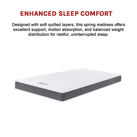 Medium Firm Innerspring Mattress, 15cm Double