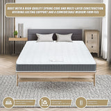 Medium Firm Innerspring Mattress, 15cm Double