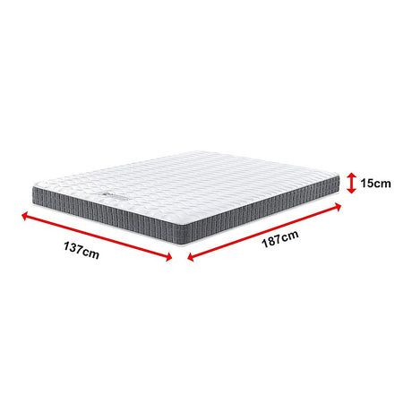 Medium Firm Innerspring Mattress, 15cm Double