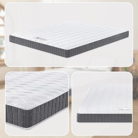 Medium firm innerspring mattress, 15cm queen