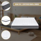 Medium firm innerspring mattress, 15cm queen