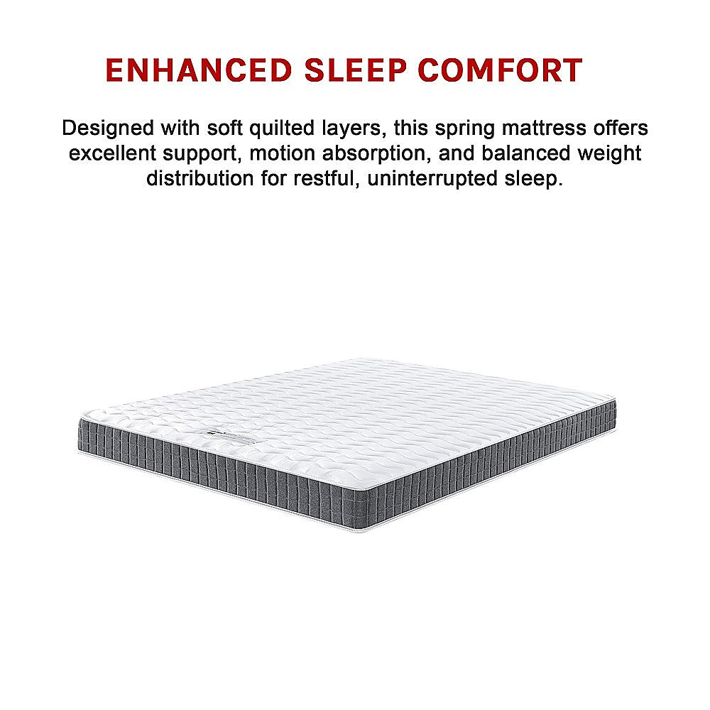 Medium firm innerspring mattress, 15cm king