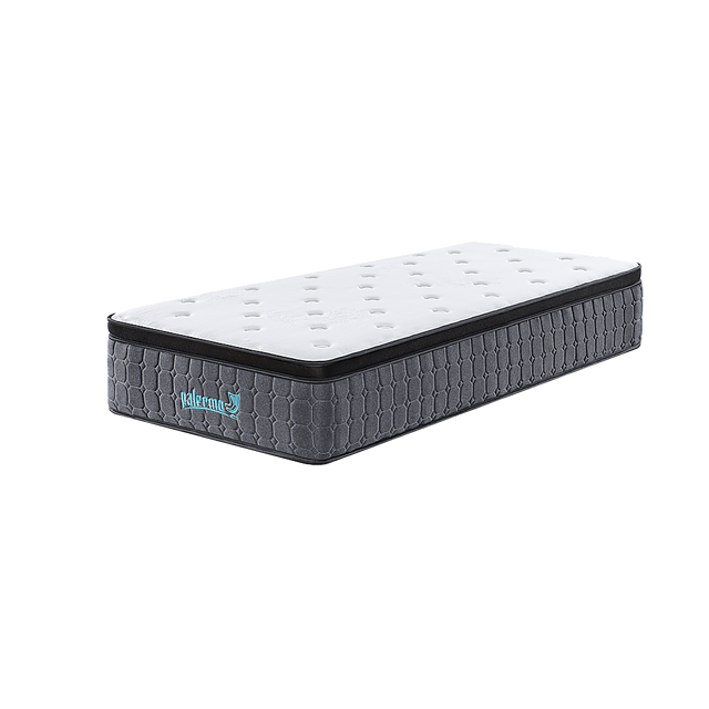 Euro top pocket spring mattress, 33cm single