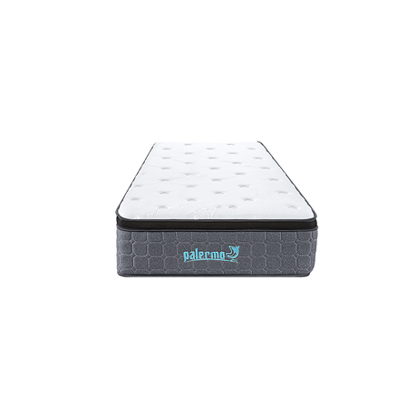 Euro top pocket spring mattress, 33cm single