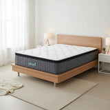 Euro top pocket spring mattress, 33cm king single