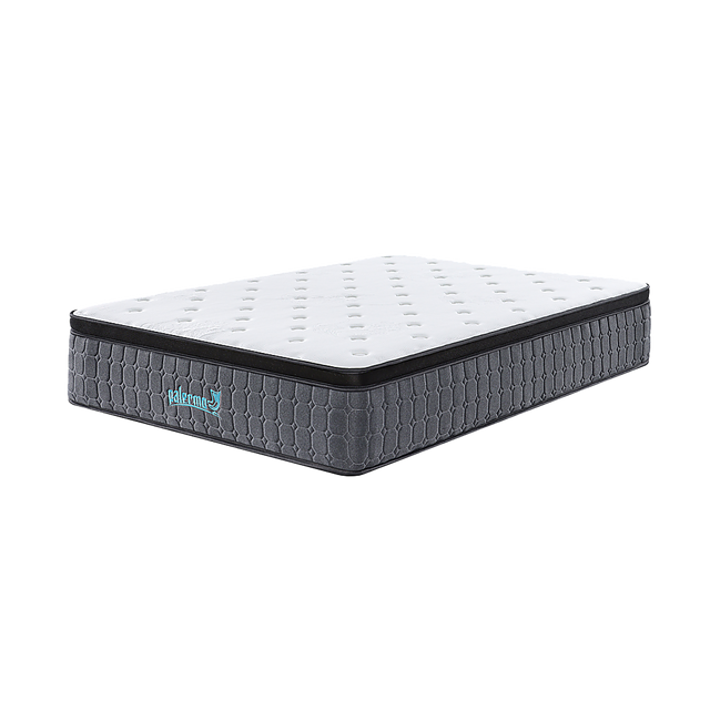 Euro top pocket spring mattress, 33cm king single