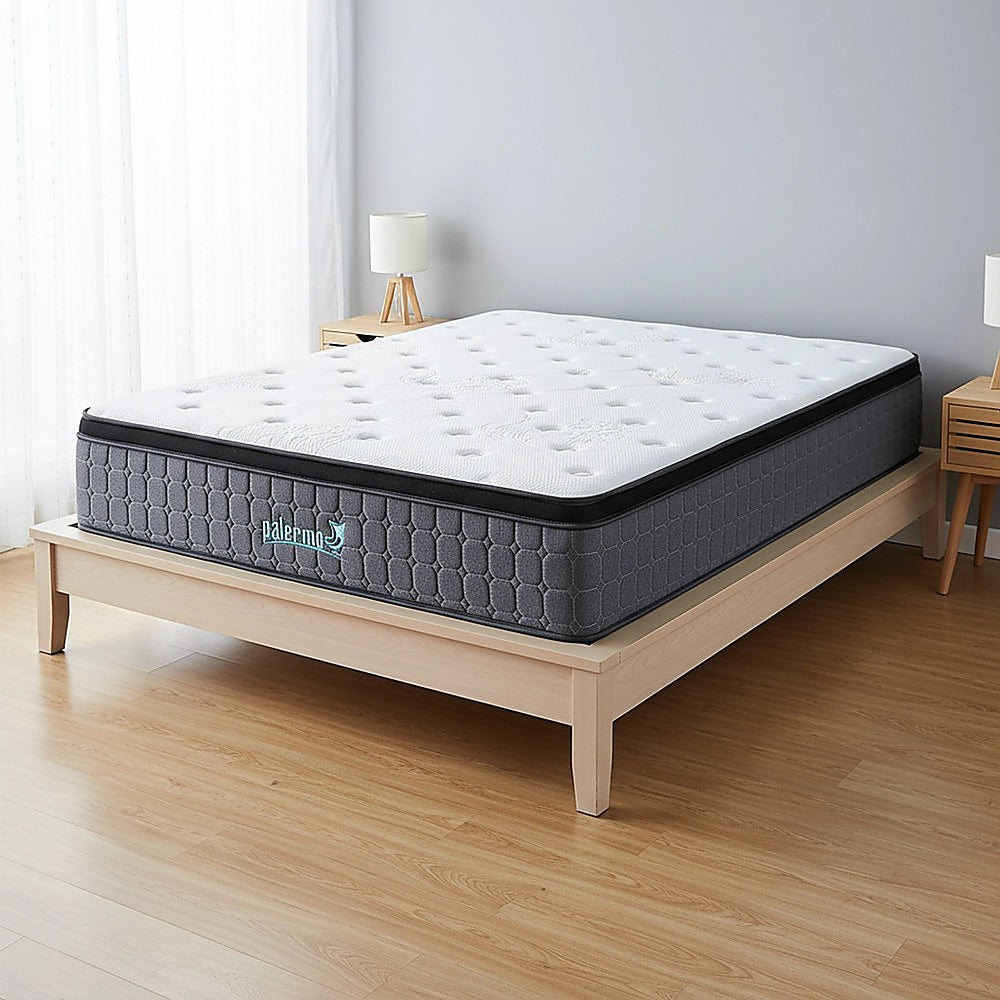 Euro top pocket spring mattress, 33cm double