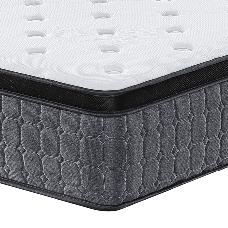 Euro top pocket spring mattress, 33cm double