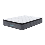 Euro top pocket spring mattress, 33cm queen