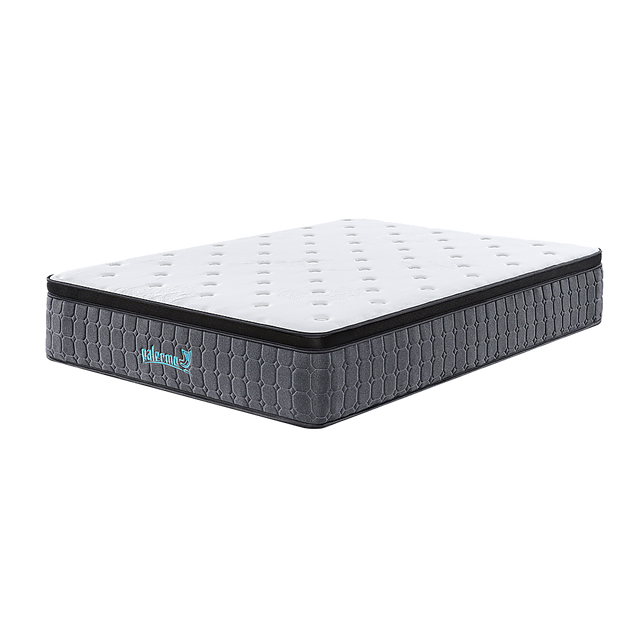 Euro top pocket spring mattress, 33cm queen