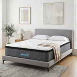 Euro top pocket spring mattress, 33cm queen