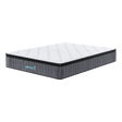 Euro top pocket spring mattress with CertiPUR-US foam, 33cm King