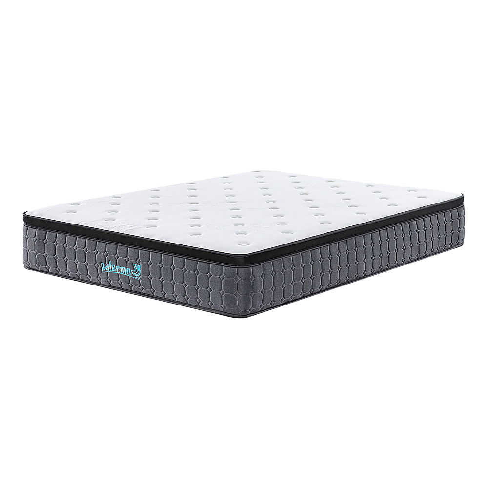 Euro top pocket spring mattress with CertiPUR-US foam, 33cm King