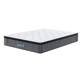 Euro top pocket spring mattress with CertiPUR-US foam, 33cm King