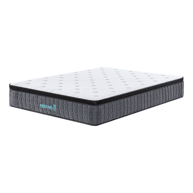 Euro top pocket spring mattress with CertiPUR-US foam, 33cm King