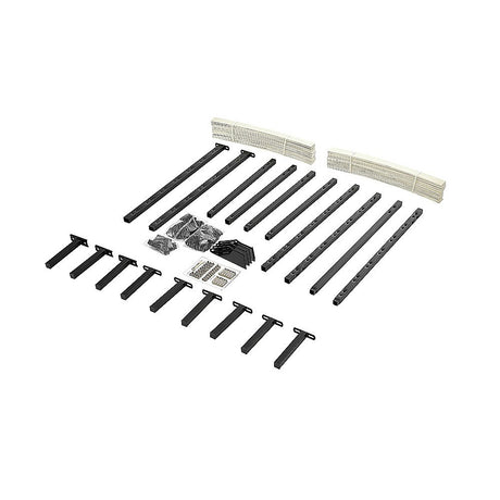 Allure queen metal bed frame showing 500kg weight capacity — Allure Home Collections