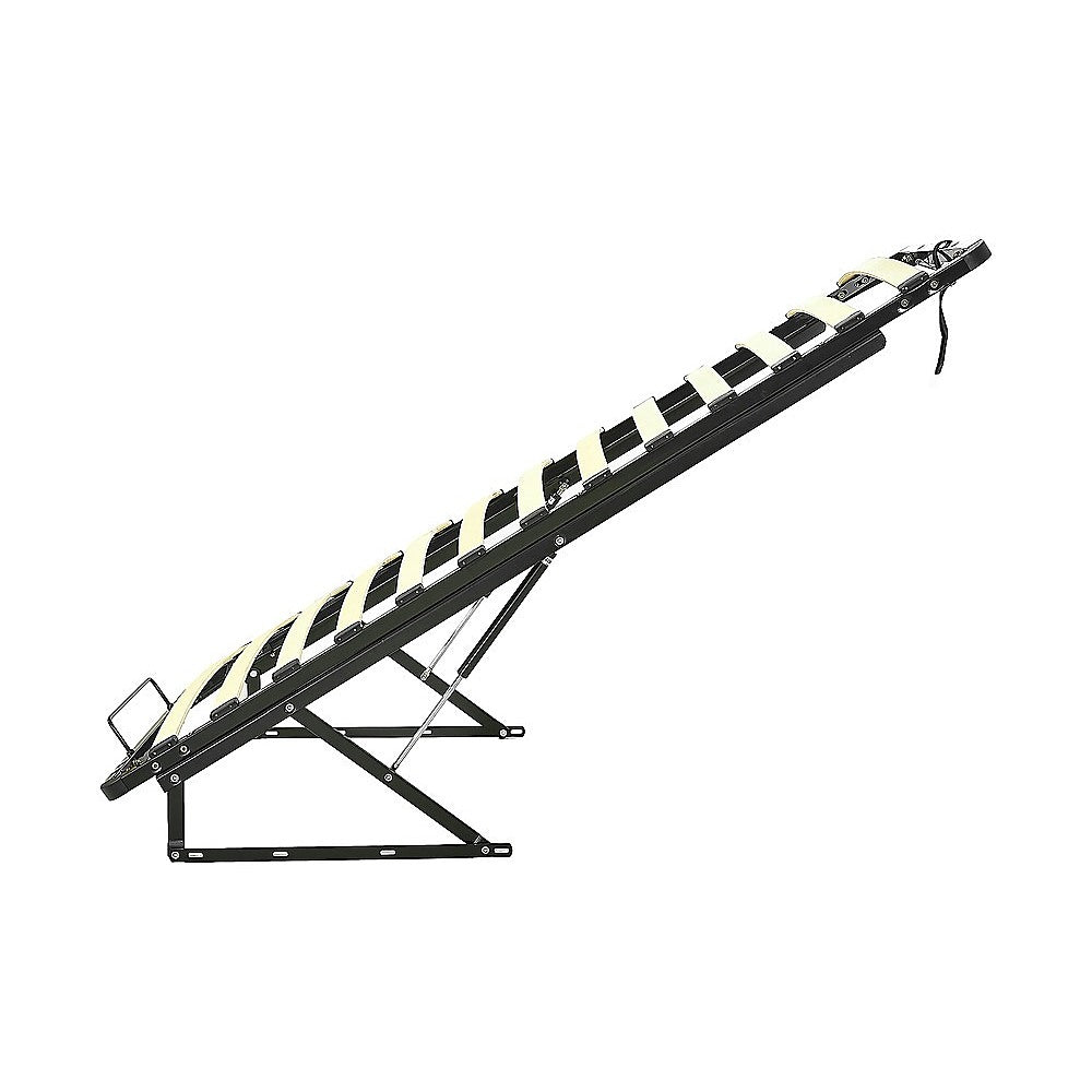 Single gas lift storage bed frame assembled — Allure Home Collections