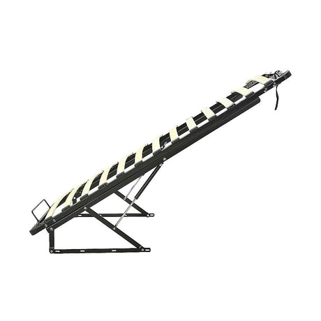 Single gas lift storage bed frame assembled — Allure Home Collections