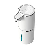 Automatic sensor soap dispenser with 380 mL capacity standing on a benchtop