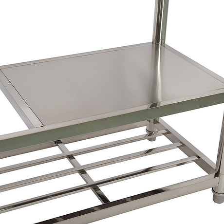 Freestanding commercial stainless steel utility sink 120x50x79cm