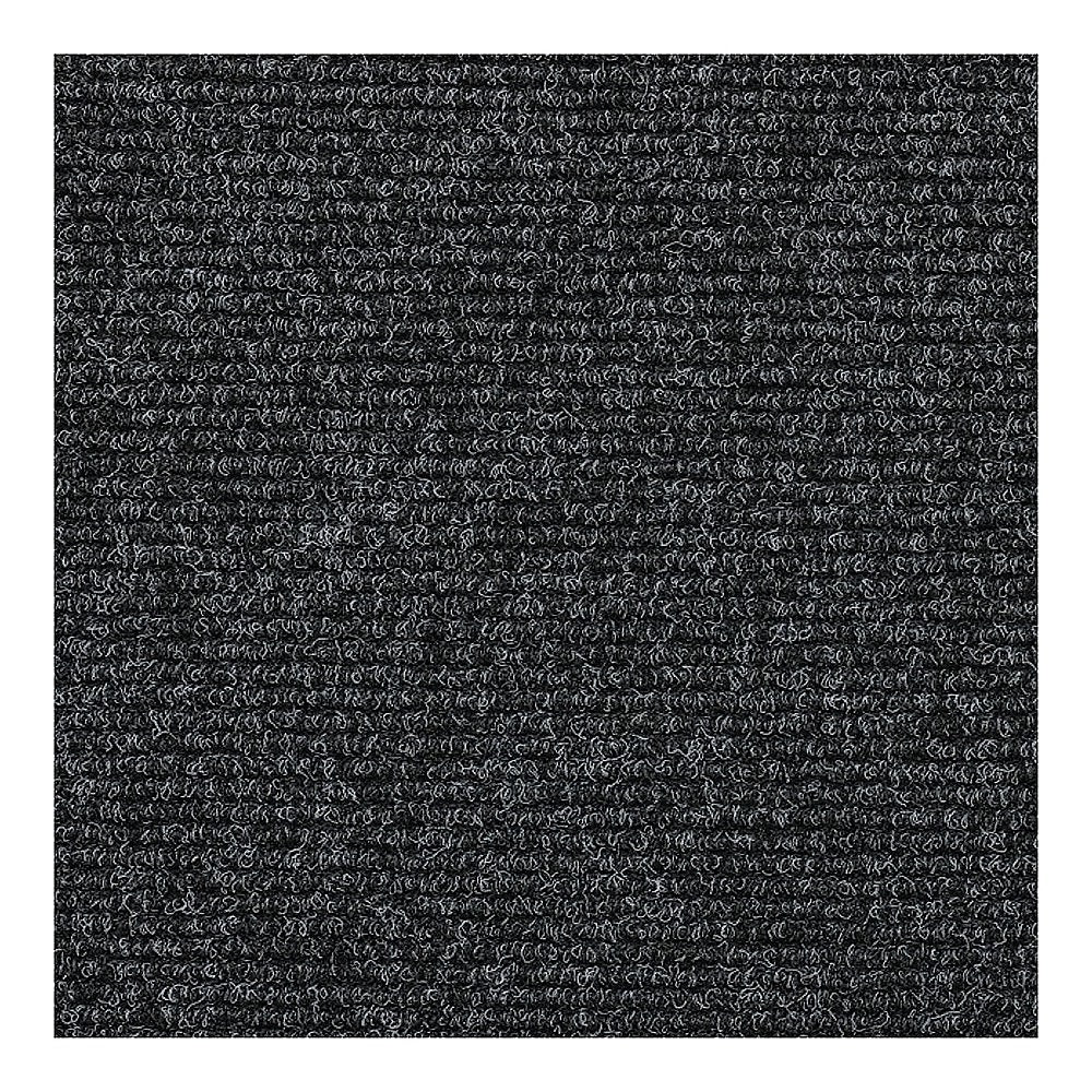 Zahara black commercial carpet tiles laid on a floor