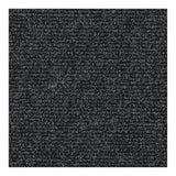 Zahara black commercial carpet tiles laid on a floor
