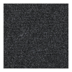 Zahara black commercial carpet tiles laid on a floor