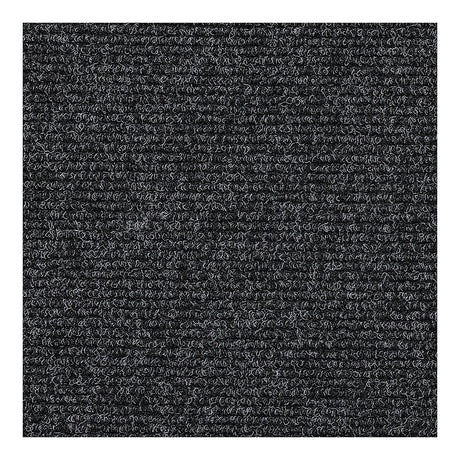 Zahara black commercial carpet tiles laid on a floor