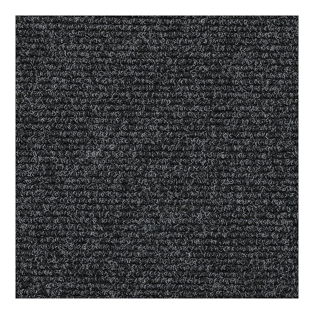 Zahara black commercial carpet tiles laid on a floor