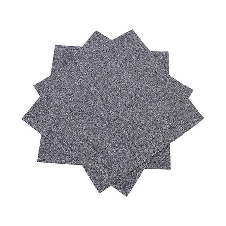 Zahara Carpet Tiles, 50 x 50cm, Light Grey, 20pcs