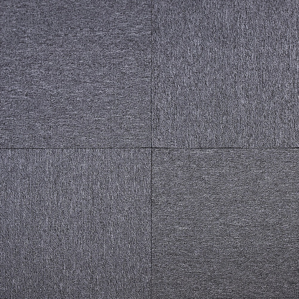 Zahara Carpet Tiles, 50 x 50cm, Light Grey, 20pcs