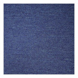 Zahara blue commercial carpet tiles laid on a floor
