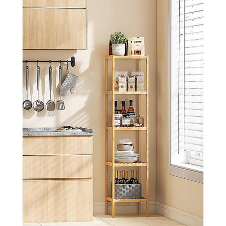 Medindie 5 Tier Bookshelf