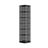 Glenelg 6 Tier Rotating Bookshelf, Black
