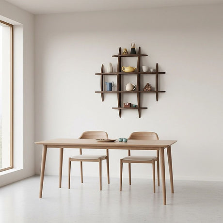 Gilberton Wall Mounted Display Shelf, Natural