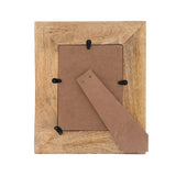 Handcrafted Sunflower Wooden Photo Frame — Rustic Distressed Finish — Allure Home Collections