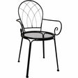 Bendalong Outdoor Armchair, Black 2pcs