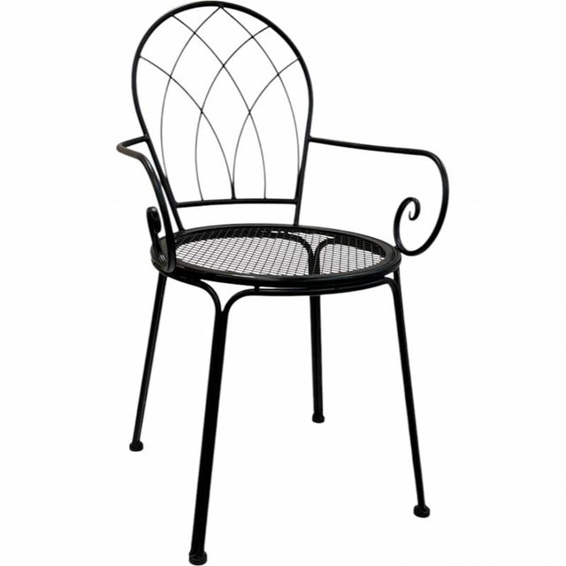 Bendalong Outdoor Armchair, Black 2pcs
