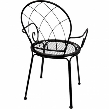 Bendalong Outdoor Armchair, Black 2pcs