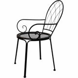 Bendalong Outdoor Armchair, Black 2pcs