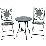 Victoria Point 3 Piece Mosaic Outdoor Dining Set