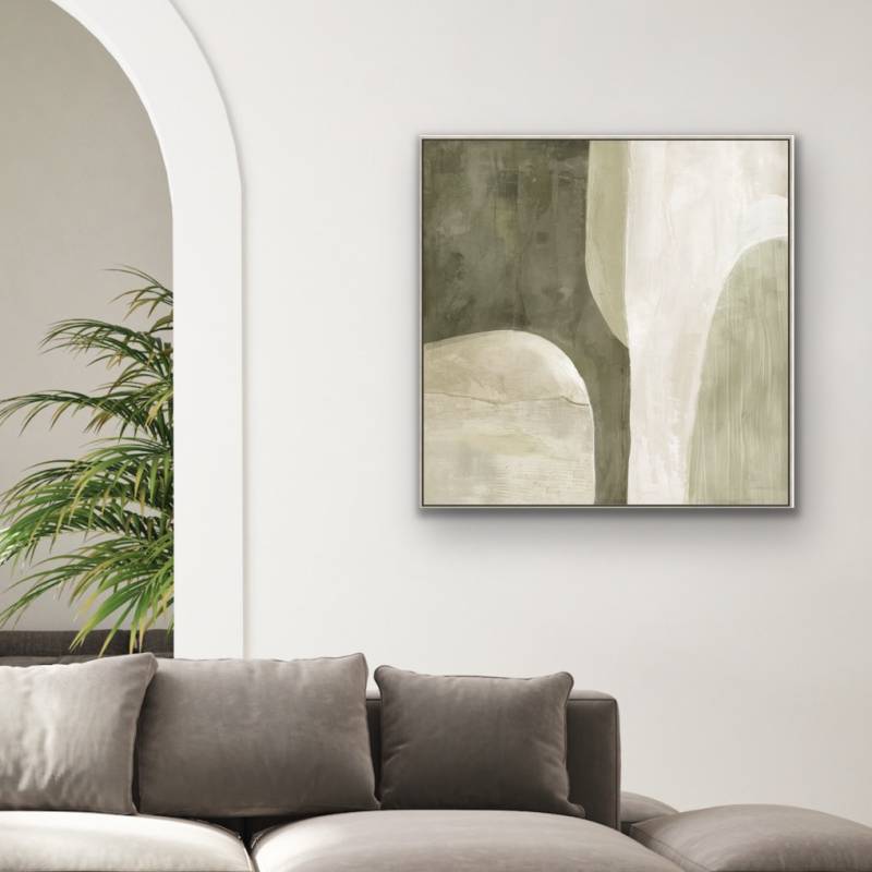 Avignon Abstract Canvas Wall Art, 80 x 80cm