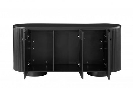 Loxton Buffet Sideboard, Black