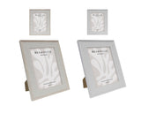 Bella Decorative Photo Frame Set of 2 — Wood with Glass Front, Vintage Character — Allure Home Collections