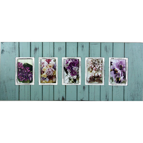 Rustic 5 Opening Photo Frame 83cm