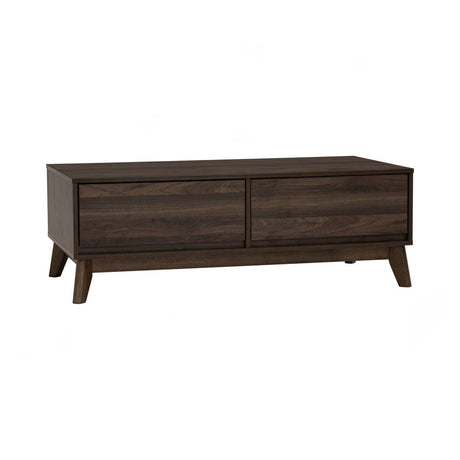 Hirado Solid Wood Coffee Table — Low Profile Modern Centrepiece — Allure Home Collections