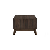 Hirado Solid Wood Coffee Table — Low Profile Modern Centrepiece — Allure Home Collections