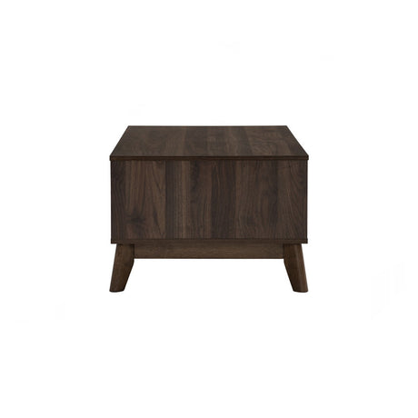 Hirado Solid Wood Coffee Table — Low Profile Modern Centrepiece — Allure Home Collections