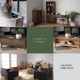 Hirado Solid Wood Coffee Table — Low Profile Modern Centrepiece — Allure Home Collections