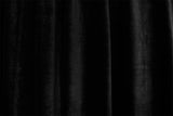 Premium Thick Faux Mink Velvet Blockout Curtains — Black Pair 540 x 230cm — Allure Home Collections